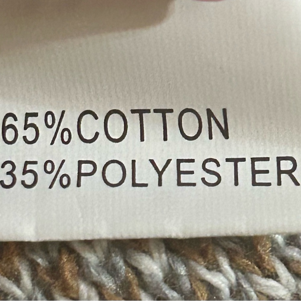 NWOT..Cozy Cotton Oversized Knit Pullover Sweater Women’s size small - Picture 8 of 13